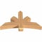 Ekena Millwork Davenport Timber Gable Bracket, Western Red Cedar, 48"W x 28"H x 5 1/2"D x 5 1/2"F, 14/12 Pitch GBW048X28X0606DAV00SWR - alternate 5